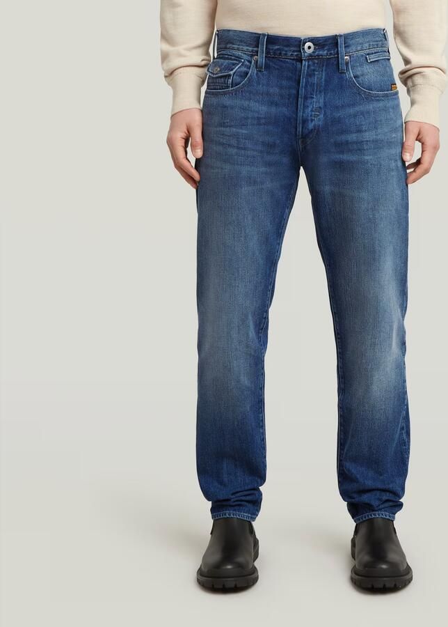 G-Star RAW Morry FWD Regular Tapered Jeans Donkerblauw Heren - Foto 7