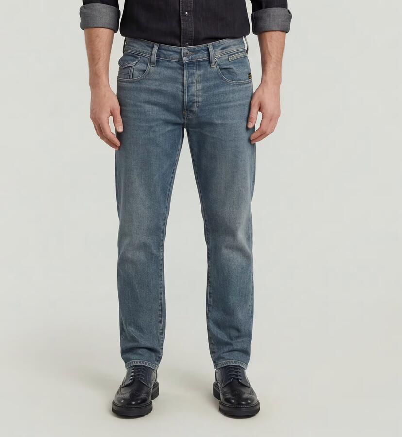 G-Star RAW Morry FWD Regular Tapered Jeans Donkerblauw Heren - Foto 7