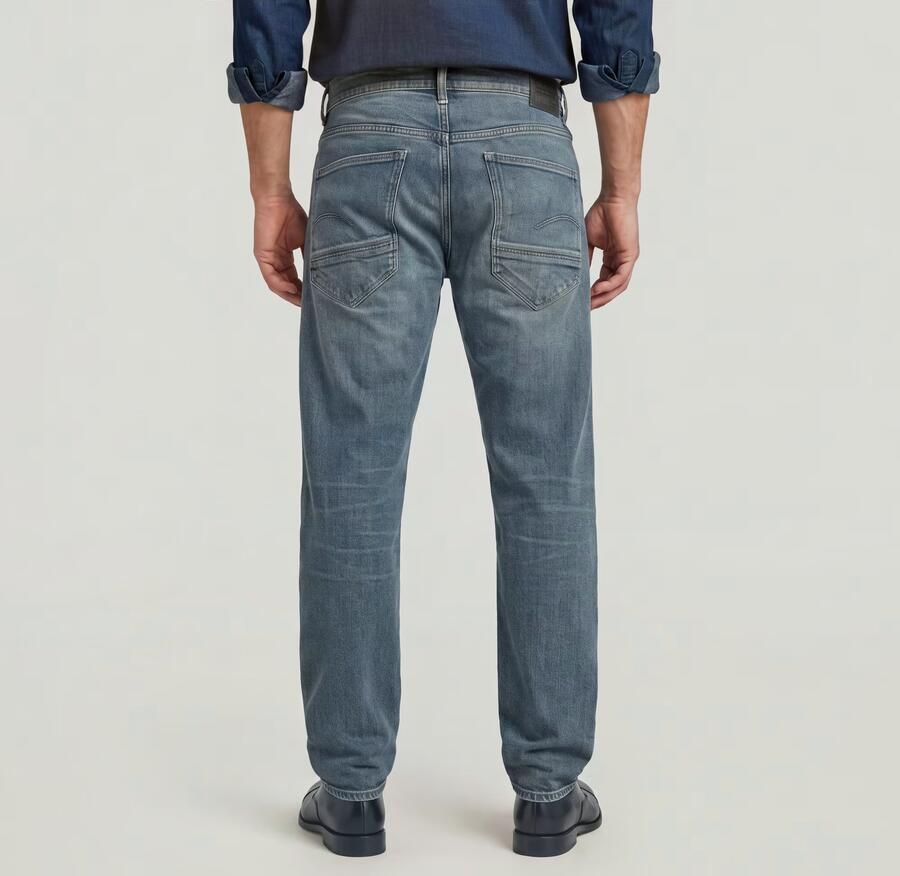 G-Star RAW Morry FWD Regular Tapered Jeans Donkerblauw Heren - Foto 6
