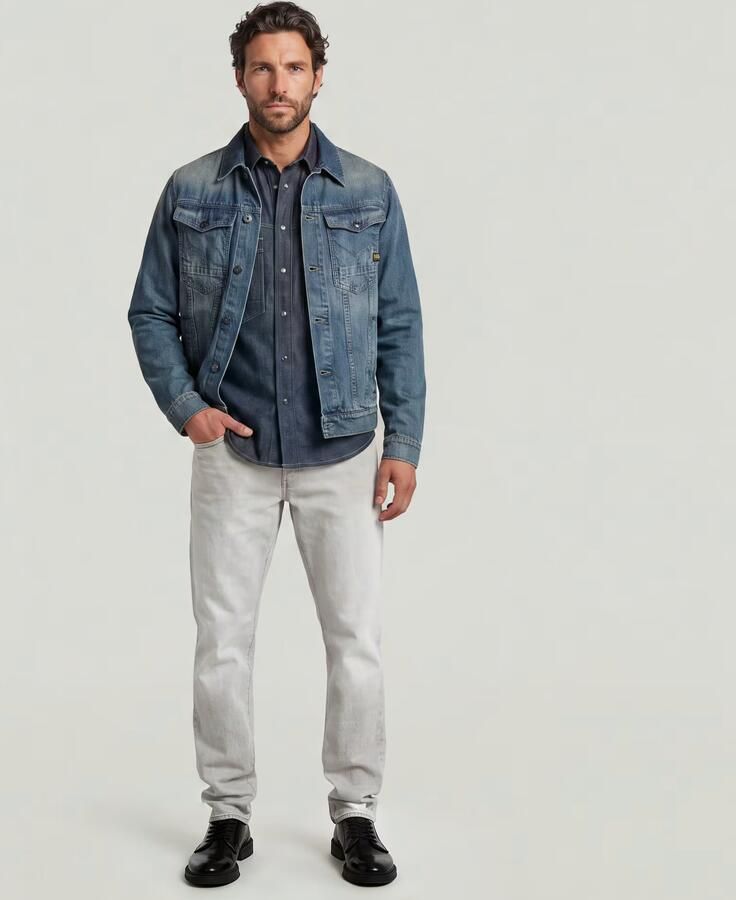 G-Star RAW Morry FWD Regular Tapered Jeans Grijs Heren - Foto 5