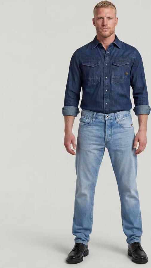G-Star RAW Morry FWD Regular Tapered Jeans Midden blauw Heren - Foto 14