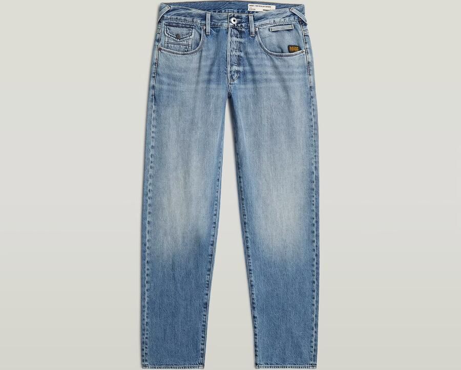 G-Star RAW Morry FWD Regular Tapered Jeans Midden blauw Heren - Foto 4