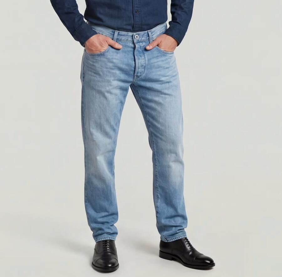 G-Star RAW Morry FWD Regular Tapered Jeans Midden blauw Heren - Foto 10
