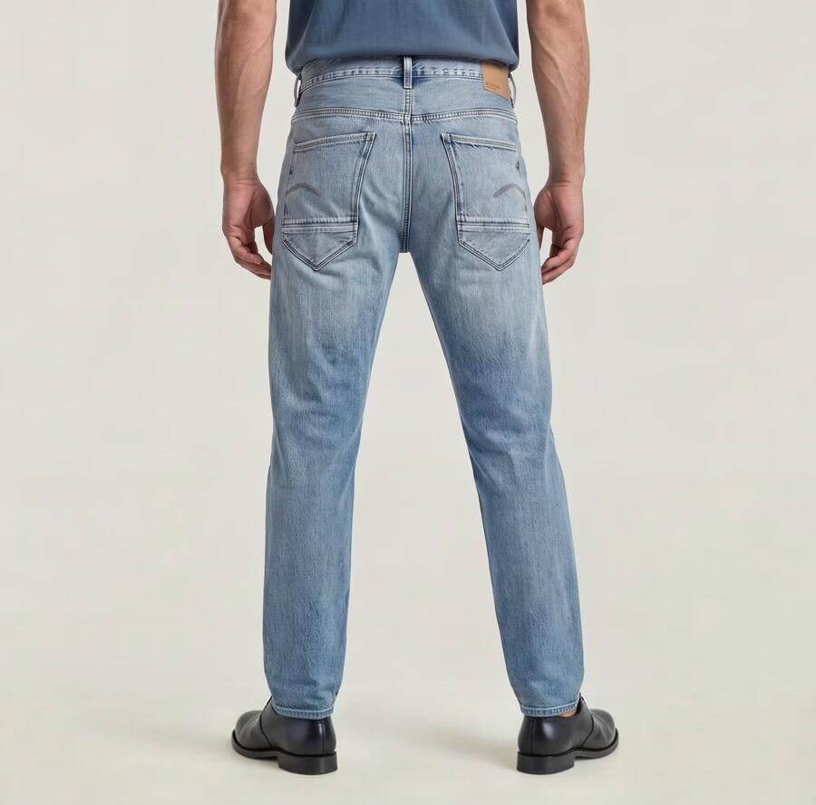 G-Star RAW Morry FWD Regular Tapered Jeans Midden blauw Heren - Foto 3
