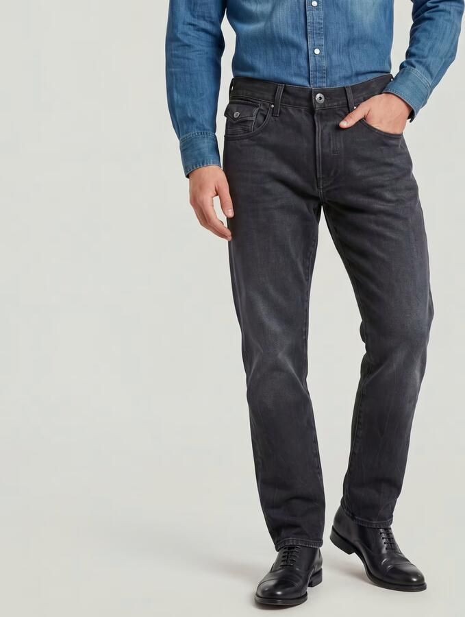G-Star RAW Morry FWD Regular Tapered Jeans Zwart Heren - Foto 5