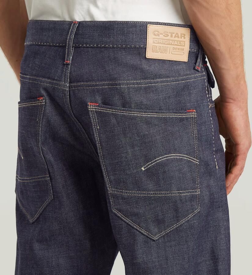 G-Star RAW Morry FWD Regular Tapered Selvedge Jeans Donkerblauw Heren - Foto 2
