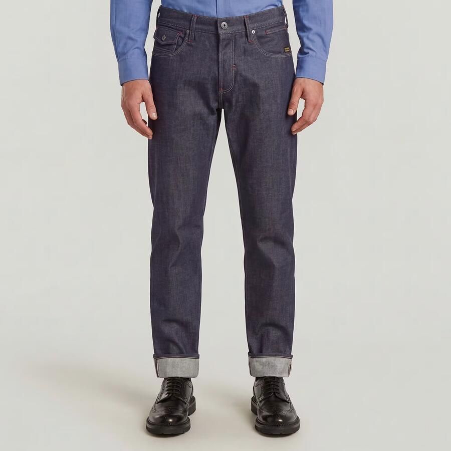 G-Star RAW Morry FWD Regular Tapered Selvedge Jeans Donkerblauw Heren - Foto 3