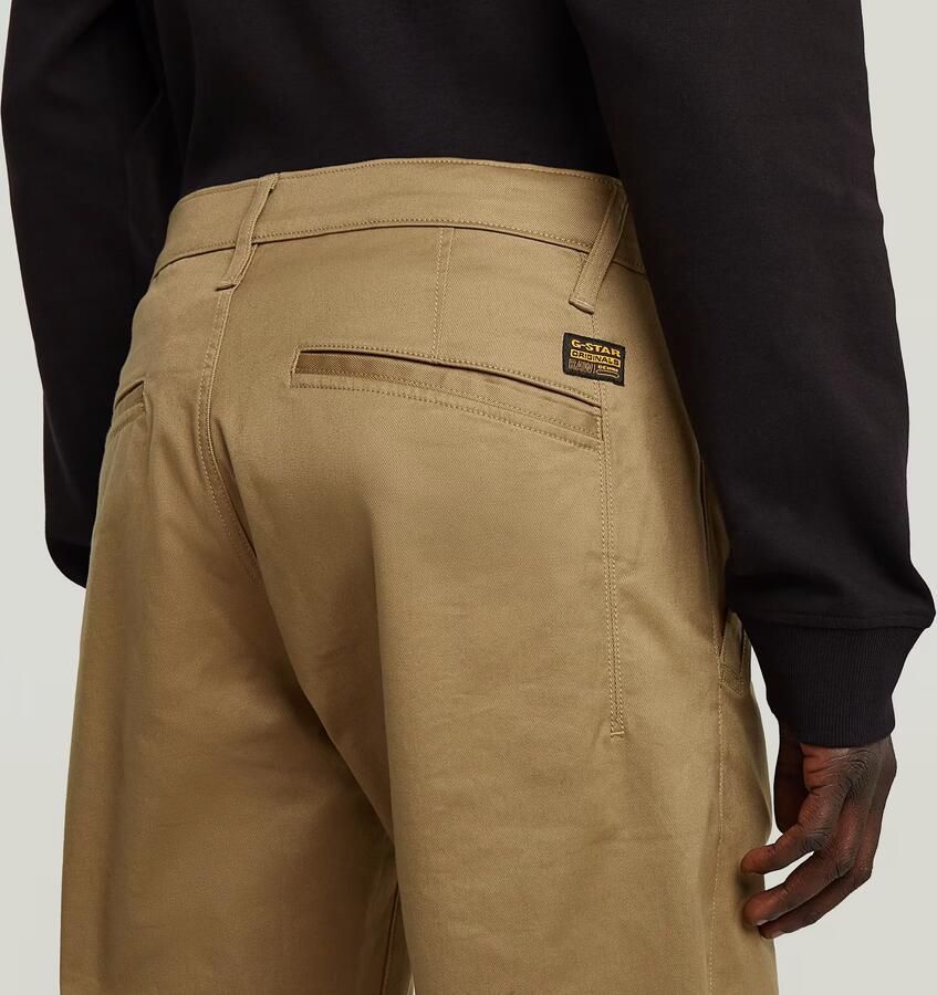 G-Star Raw Tapered fit chino met ceintuurlussen model 'Morry' - Foto 2