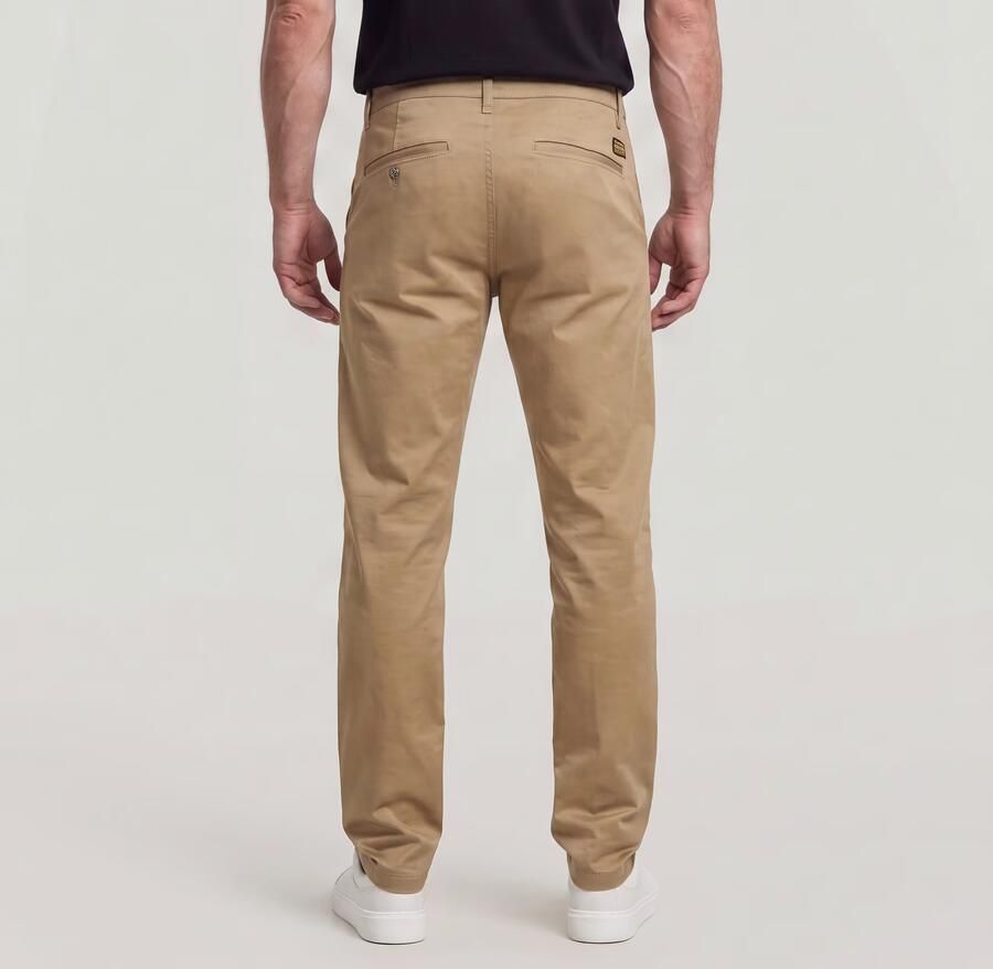 G-Star Raw Tapered fit chino met ceintuurlussen model 'Morry' - Foto 4