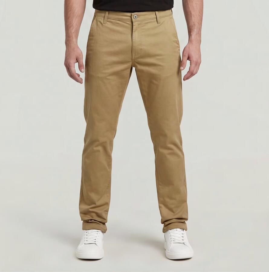 G-Star Raw Tapered fit chino met ceintuurlussen model 'Morry' - Foto 4