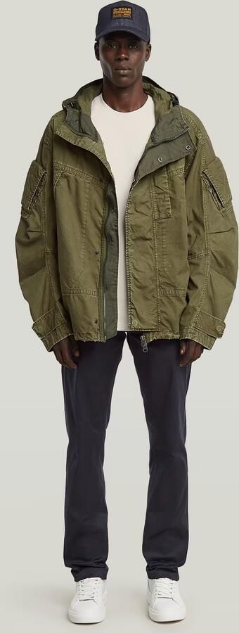 G-Star Raw Tapered fit chino met ceintuurlussen model 'Morry' - Foto 8