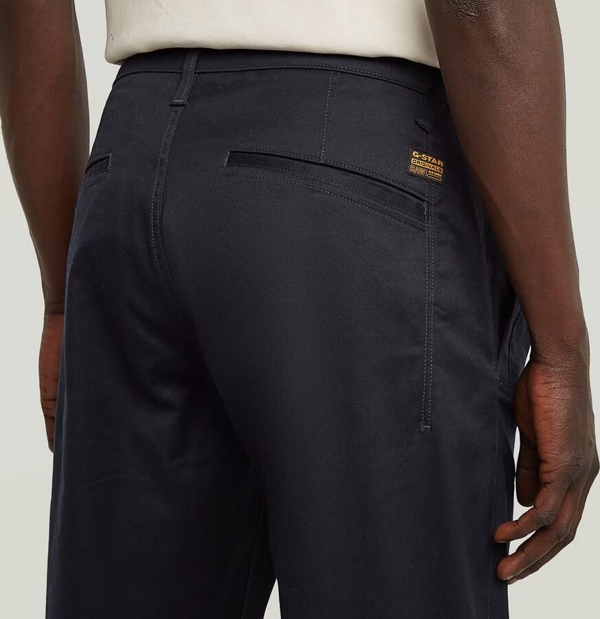 G-Star Raw Tapered fit chino met ceintuurlussen model 'Morry' - Foto 4