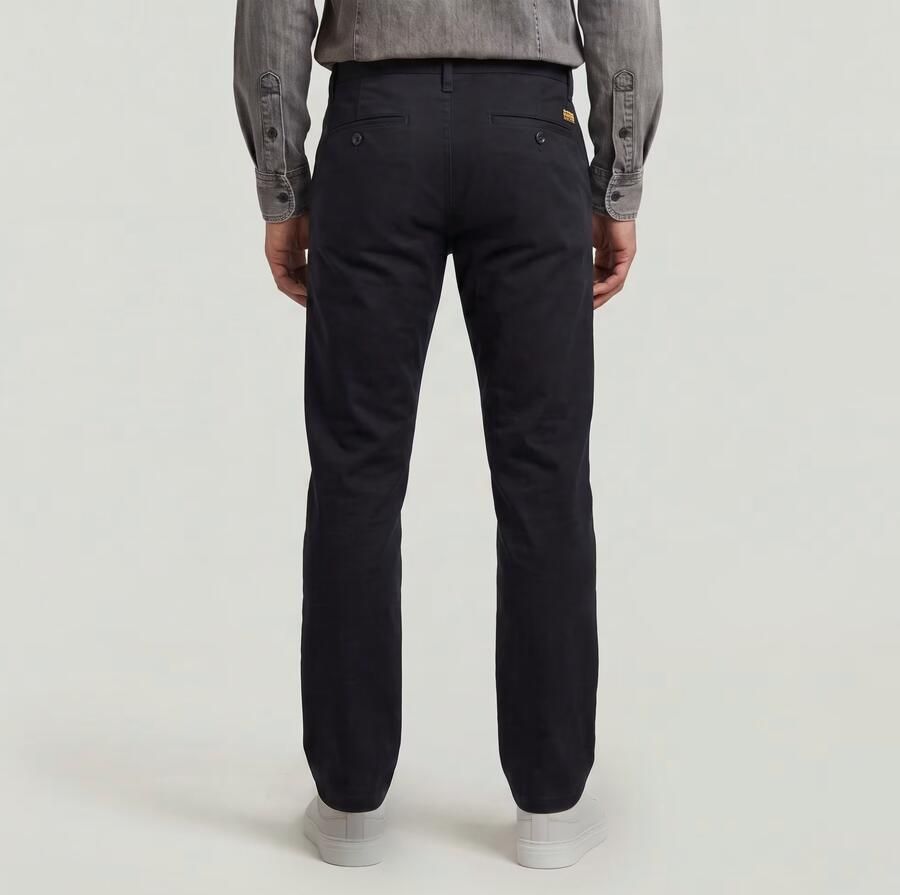 G-Star Raw Tapered fit chino met ceintuurlussen model 'Morry' - Foto 8