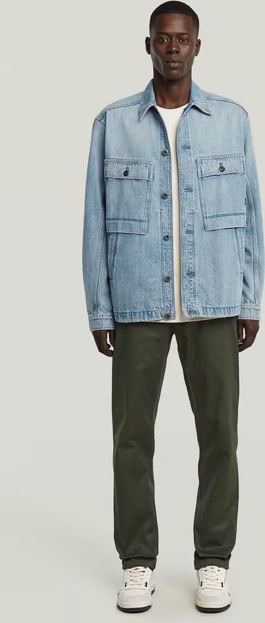 G-Star RAW Morry Tapered Chino Grijs Heren - Foto 6