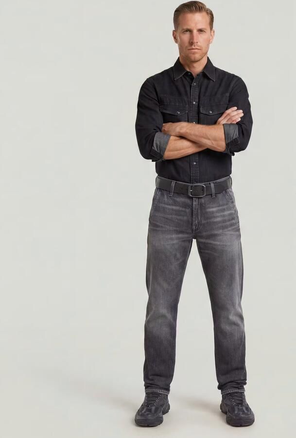 G-Star RAW Morry Tapered Chino Grijs Heren - Foto 6