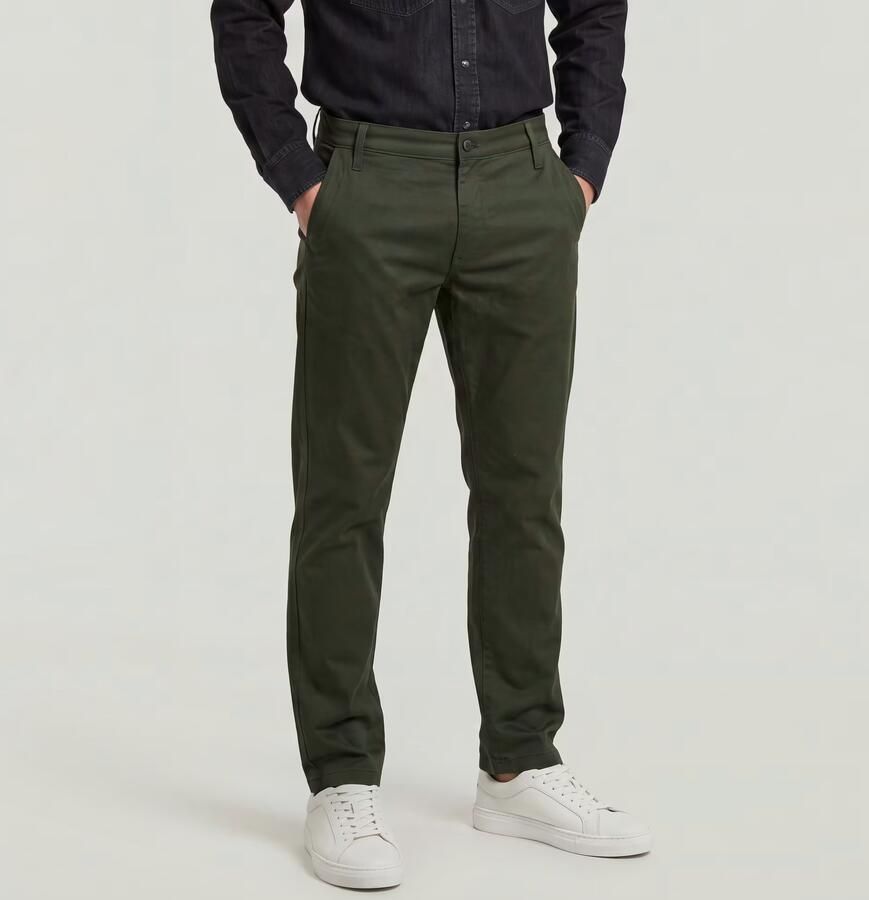 G-Star RAW Morry Tapered Chino Grijs Heren - Foto 4
