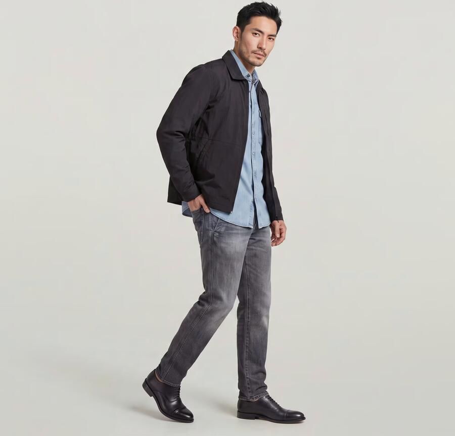 G-Star RAW Morry Tapered Chino Grijs Heren - Foto 6