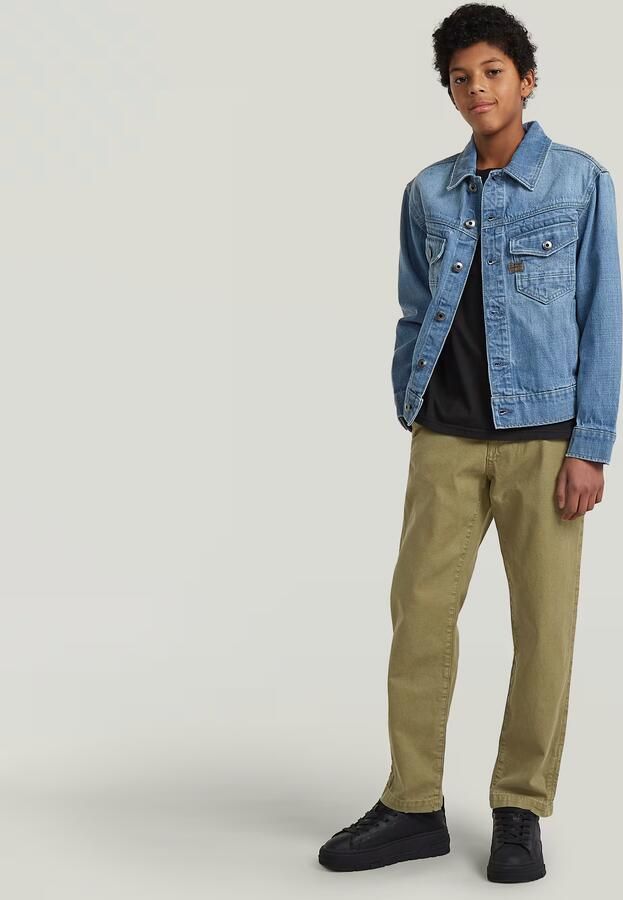 G-Star RAW Morry Tapered Chino voor jongens Groen jongens - Foto 5