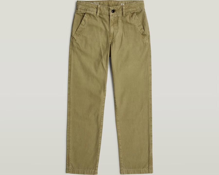 G-Star RAW Morry Tapered Chino voor jongens Groen jongens - Foto 3