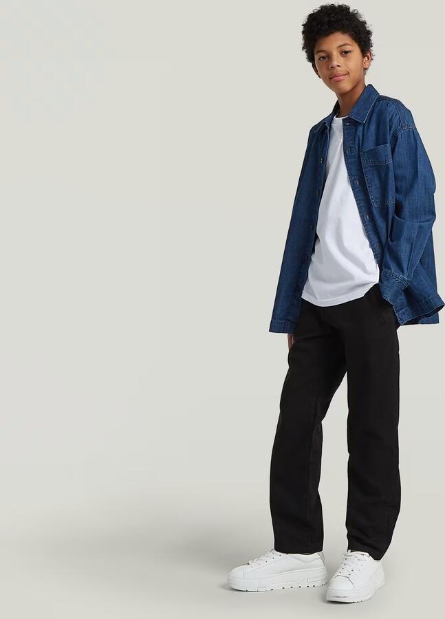 G-Star RAW Morry Tapered Chino voor jongens Zwart jongens - Foto 4