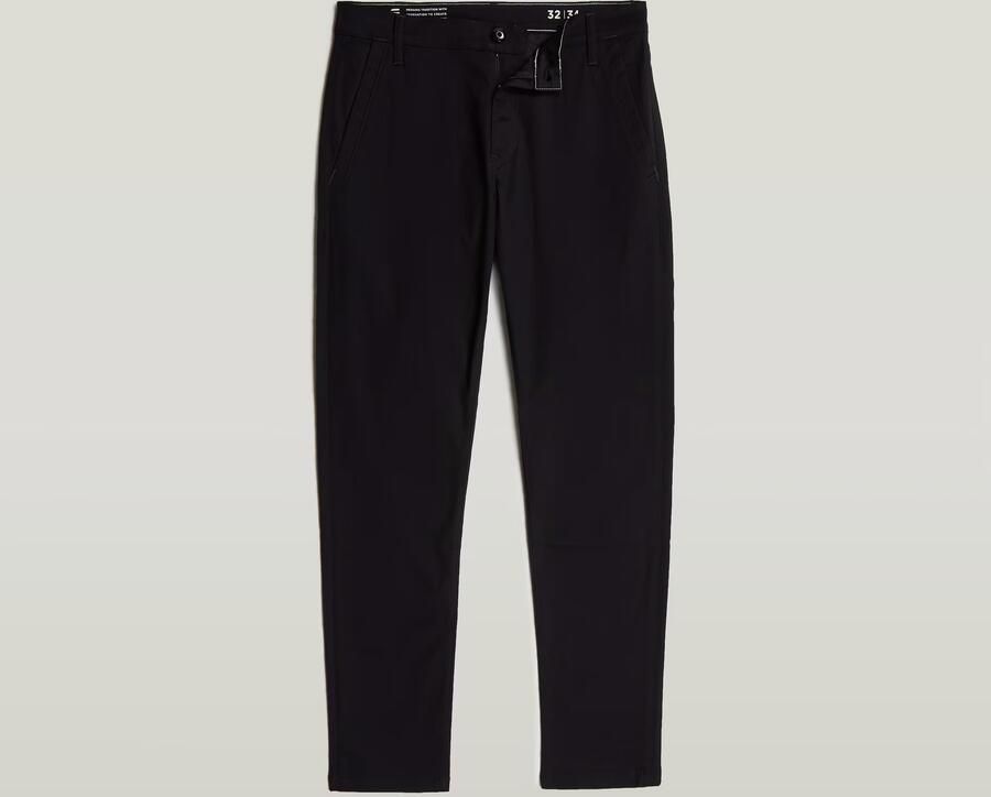 G-Star Raw Tapered fit chino met ceintuurlussen model 'Morry' - Foto 7
