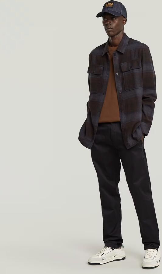 G-Star Raw Tapered fit chino met ceintuurlussen model 'Morry' - Foto 5