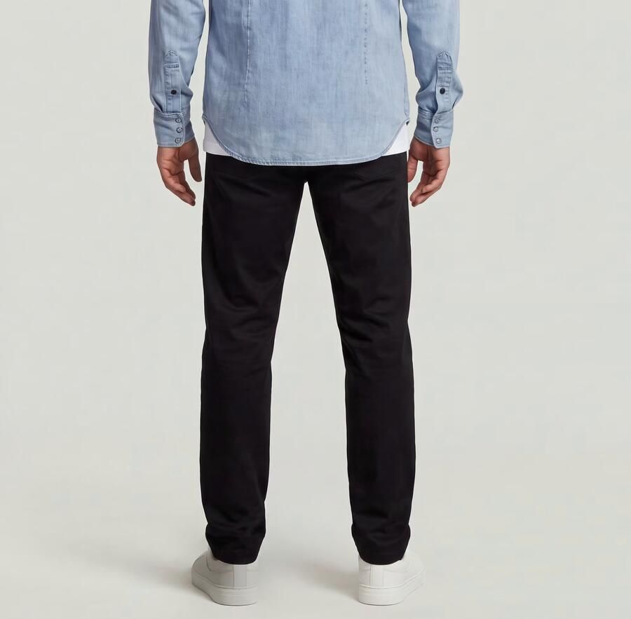 G-Star Raw Tapered fit chino met ceintuurlussen model 'Morry' - Foto 4