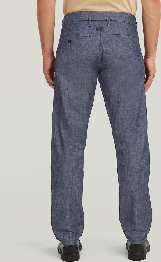 G-Star RAW Morry Tapered Denim Chino Donkerblauw Heren - Foto 7