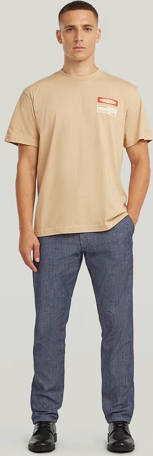 G-Star RAW Morry Tapered Denim Chino Donkerblauw Heren - Foto 9