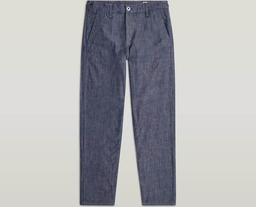 G-Star RAW Morry Tapered Denim Chino Donkerblauw Heren - Foto 5