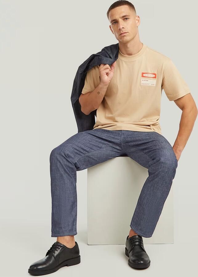 G-Star RAW Morry Tapered Denim Chino Donkerblauw Heren - Foto 6