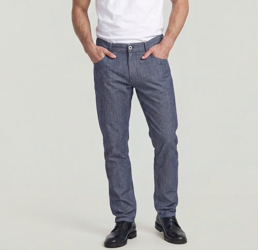 G-Star RAW Morry Tapered Denim Chino Donkerblauw Heren - Foto 7