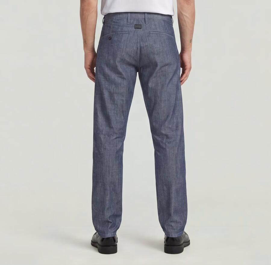 G-Star RAW Morry Tapered Denim Chino Donkerblauw Heren - Foto 5