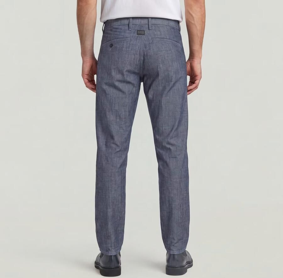 G-Star RAW Morry Tapered Denim Chino Donkerblauw Heren - Foto 4