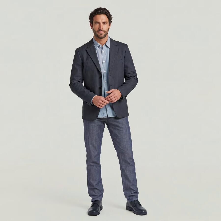 G-Star RAW Morry Tapered Denim Chino Donkerblauw Heren - Foto 3
