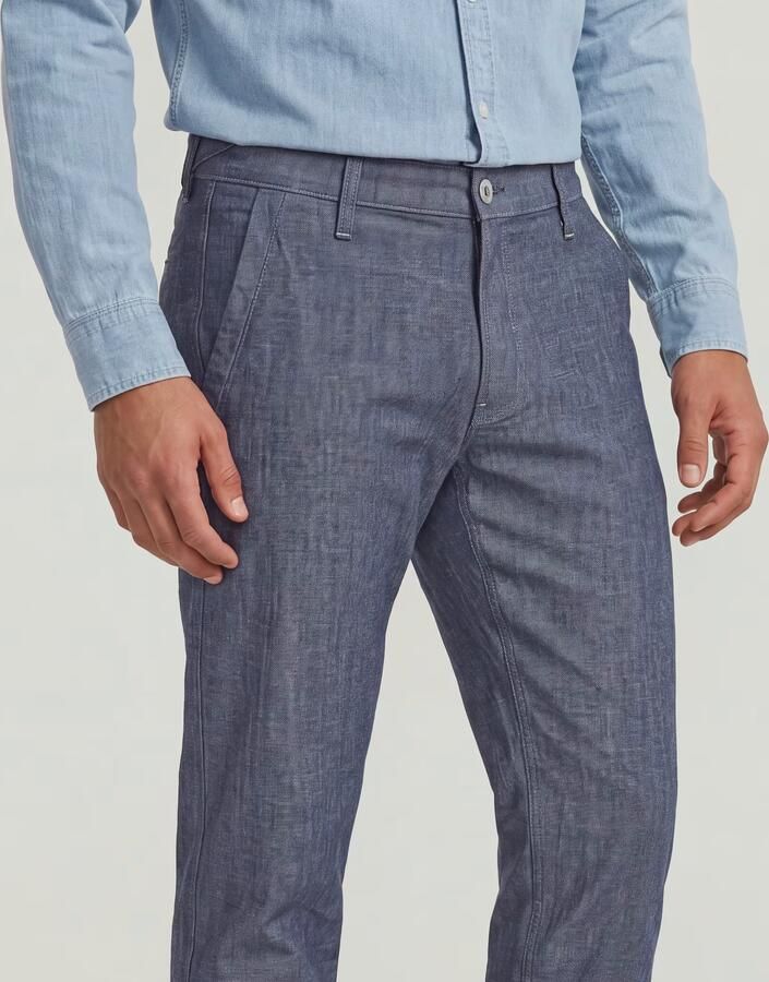 G-Star RAW Morry Tapered Denim Chino Donkerblauw Heren - Foto 6