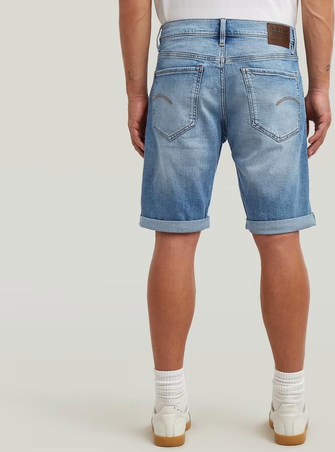 G-Star Raw Korte regular fit jeans met steekzakken model 'Mosa' - Foto 11