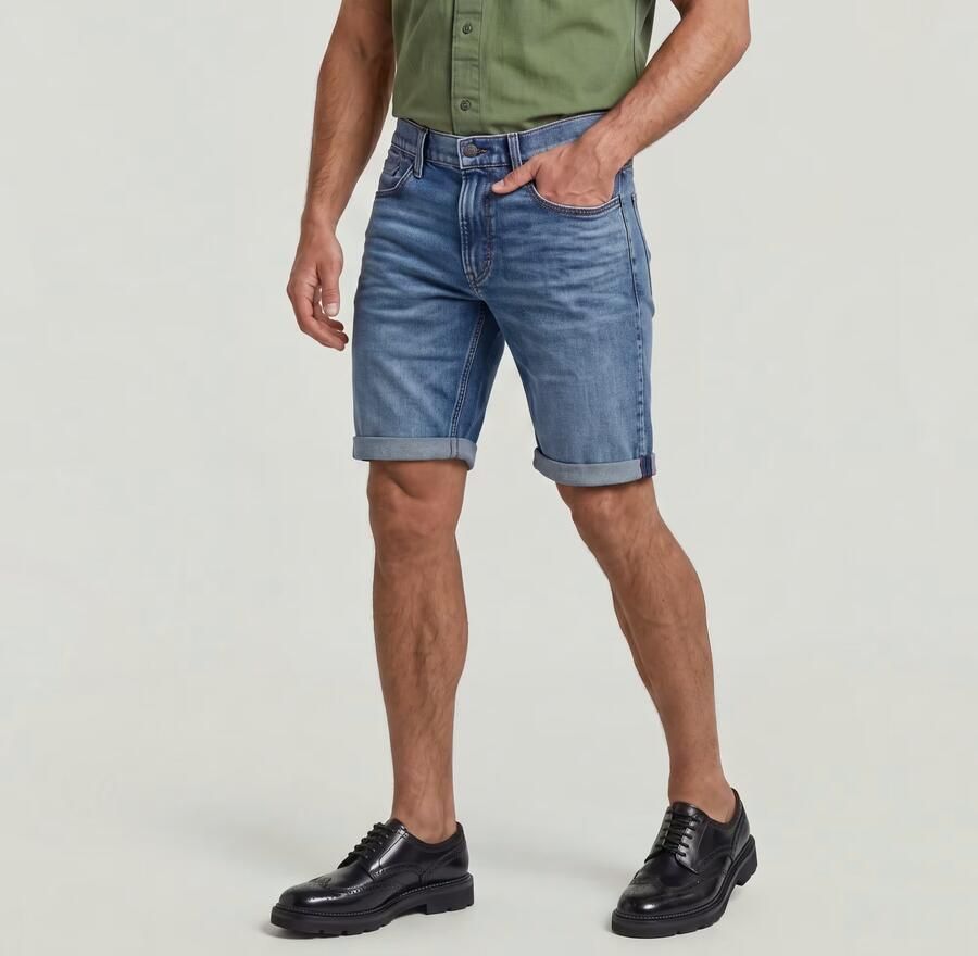 G-Star Raw Korte Broek D24430-C052 MOSA SHORTS-C606 FADED CASCADE - Foto 14