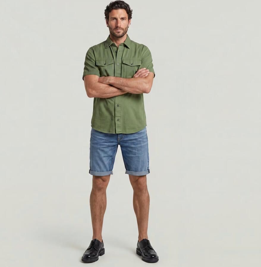 G-Star Raw Korte Broek D24430-C052 MOSA SHORTS-C606 FADED CASCADE - Foto 15