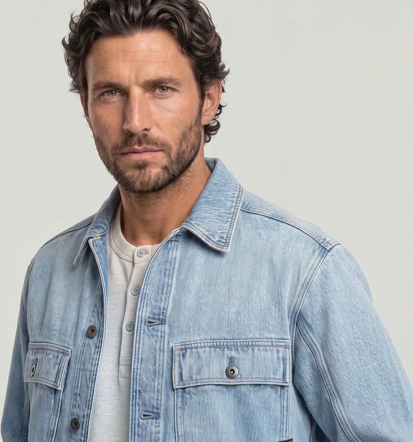 G-Star RAW Mosa Overshirt Anders Heren - Foto 3