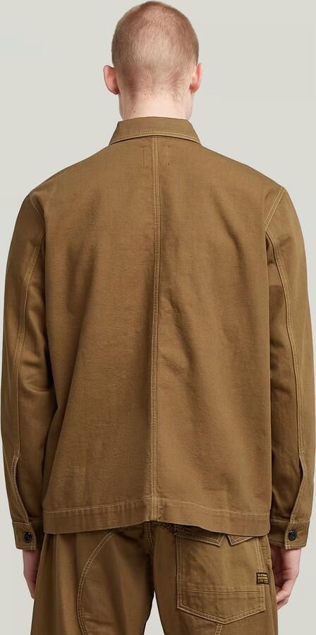 G-Star RAW Mosa Overshirt Bruin Heren - Foto 6