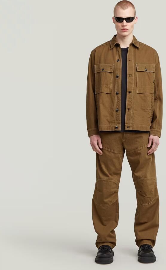 G-Star RAW Mosa Overshirt Bruin Heren - Foto 5