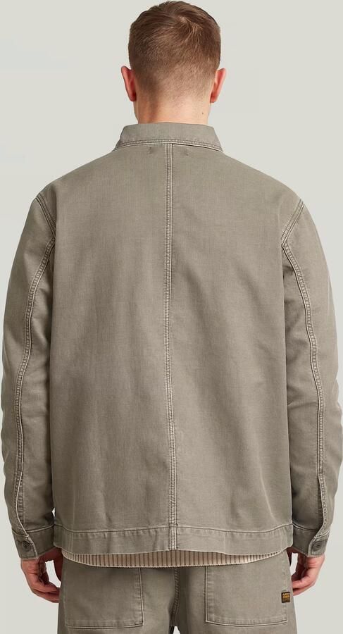 G-Star RAW Mosa Overshirt Bruin Heren - Foto 5
