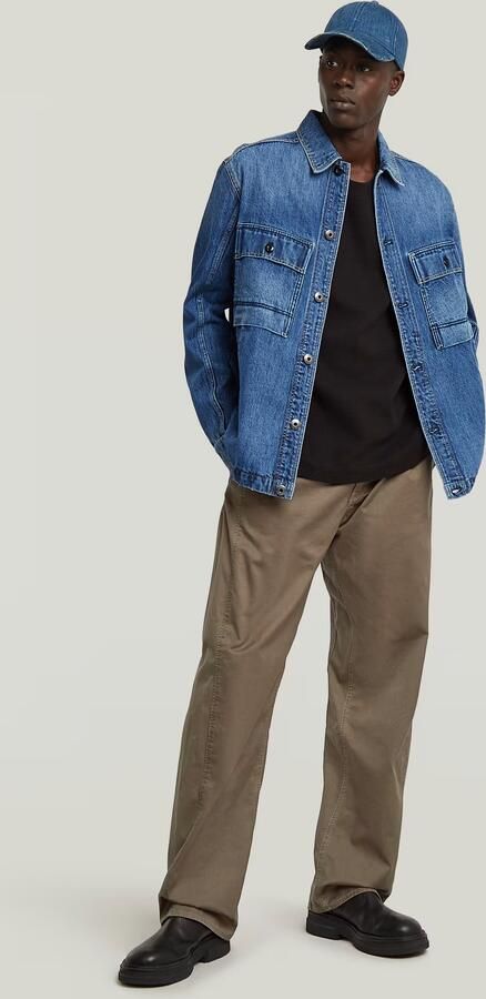 G-Star Raw Spijkerjack D26462-D788 MOSA OVERSHIRT-H127 WORN IN WATERWAYS - Foto 6