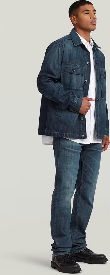 G-Star RAW Mosa Overshirt Donkerblauw Heren - Foto 5