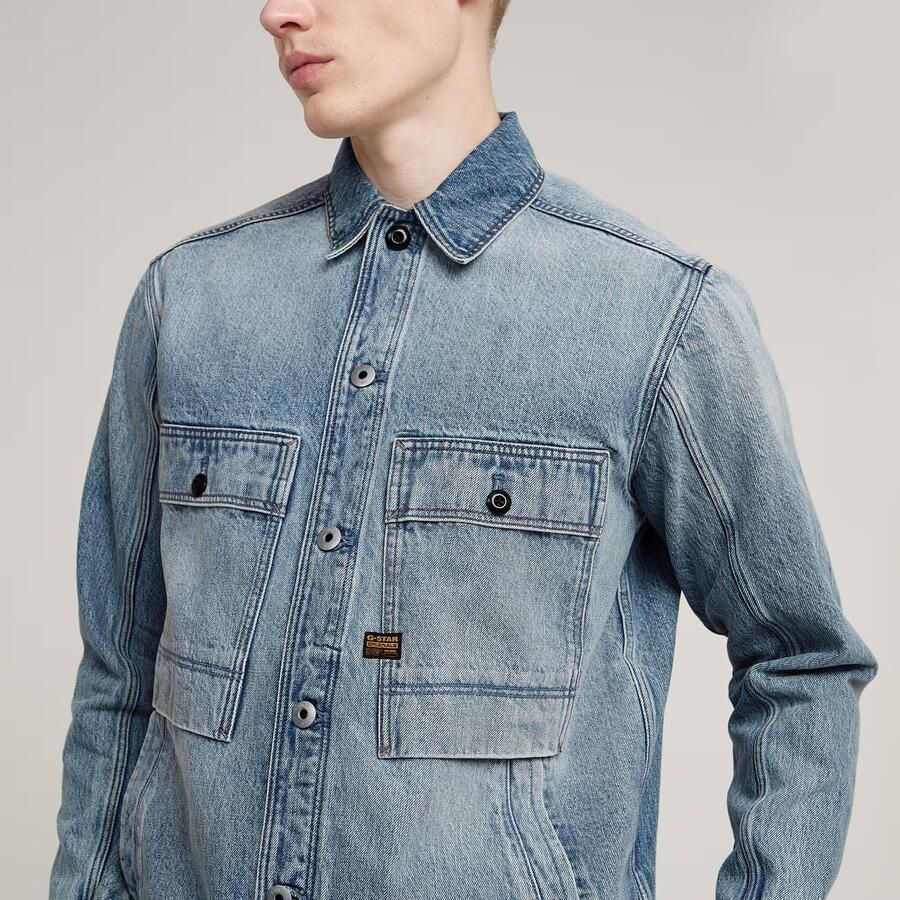G-Star Raw Jeansjack met borstzakken model 'Mosa' - Foto 3