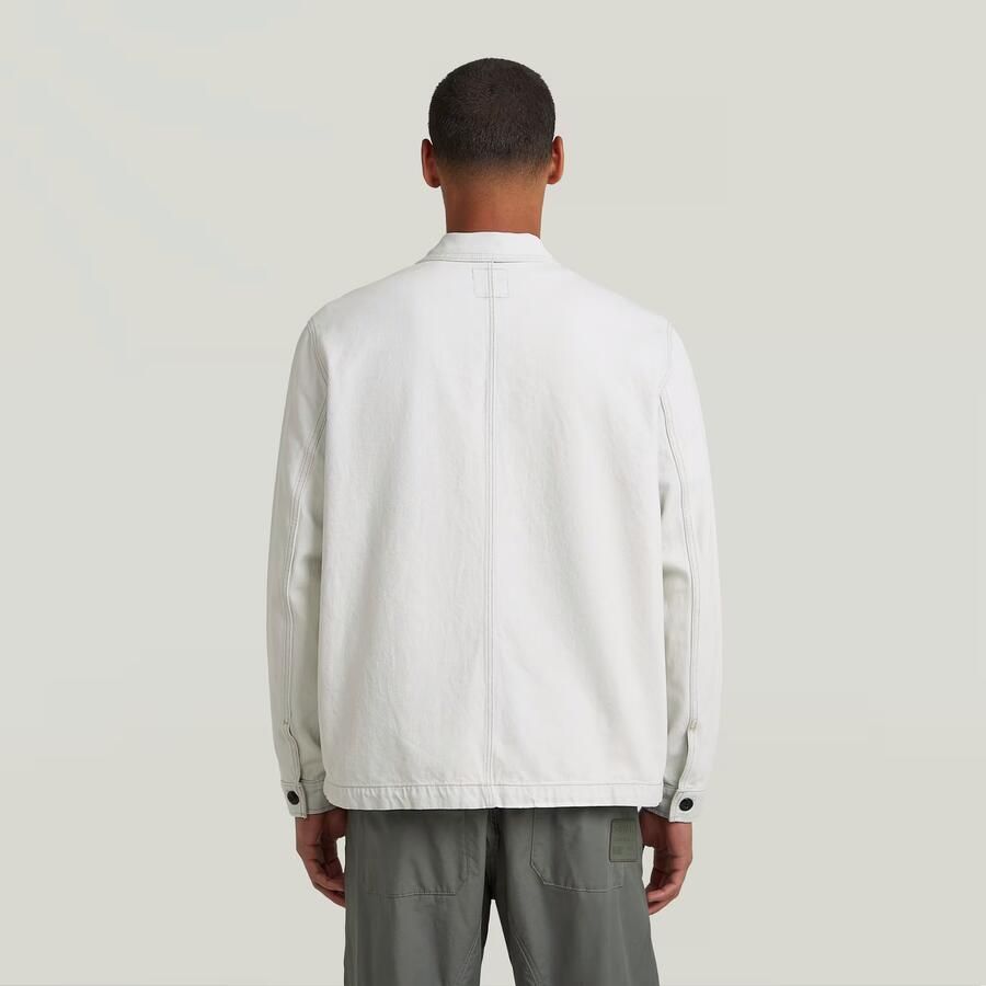 G-Star RAW Mosa Overshirt Lichtblauw Heren - Foto 6