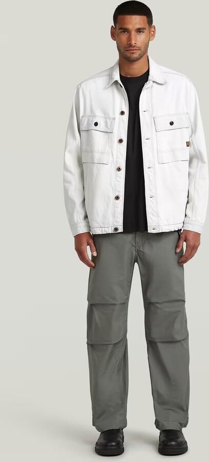 G-Star RAW Mosa Overshirt Lichtblauw Heren - Foto 5