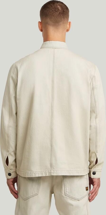 G-Star RAW Mosa Overshirt Lichtblauw Heren