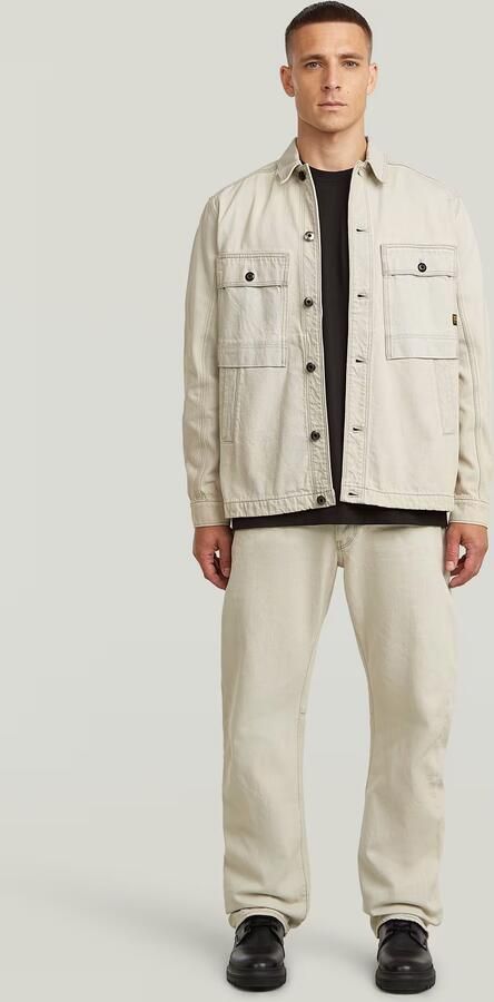 G-Star RAW Mosa Overshirt Lichtblauw Heren - Foto 6
